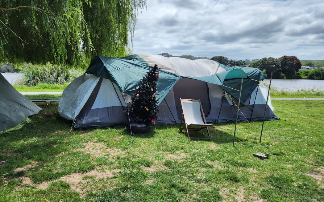 A group of long-term homeless campers were evicted from Whanganui's Anzac Parade freedom camping site in December 2024, just before Christmas.