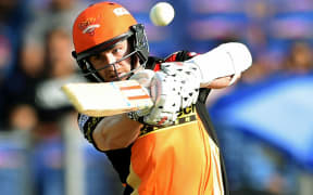 Kane Williamson in action at the IPL.