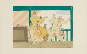 Le Tango illustration by Charles Martin