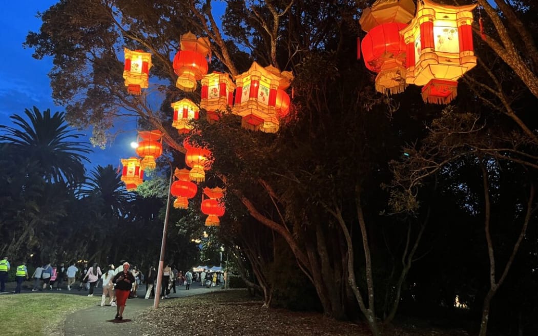 2024 BNZ Auckland Lantern Festival. More than 500 lanterns are on display at South Auckland's Manukau Sports Bowl, most of which have been hand-crafted in China.