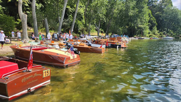 Lake Rotoiti Wooden and Classic Boat Parade