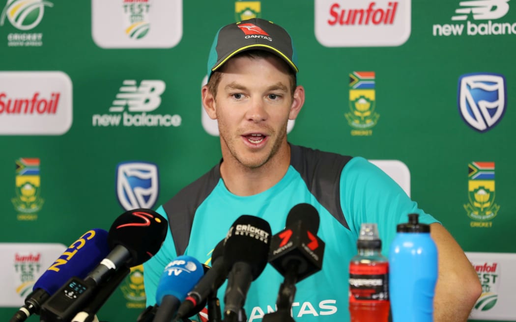 Australian cricket captain Tim Paine.