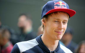 Toro Rosso driver Brendon Hartley.