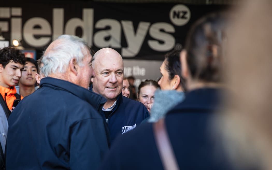 Christopher Luxon at Fieldays 2026