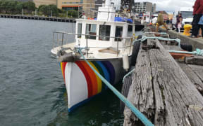 New Greenpeace boat 'Taitu'.
