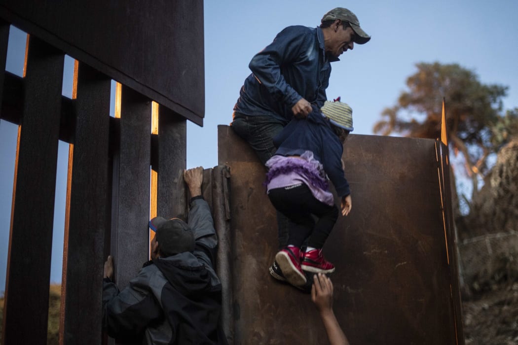 Thousands of Central American migrants, mostly Hondurans, have trekked for over a month in the hopes of reaching the United States.
