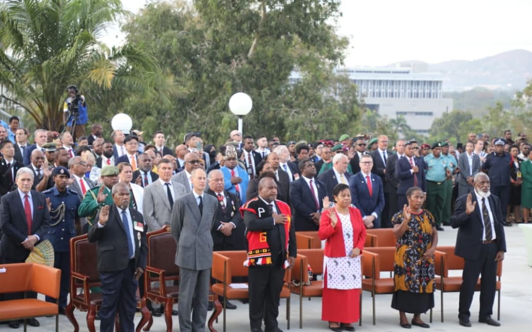 Prime Minister James Marape took a look back over the nation’s 60,000 years history.