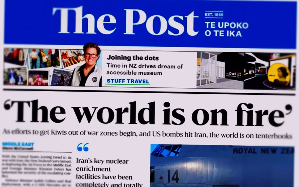 The Post with a scary headline last Monday.