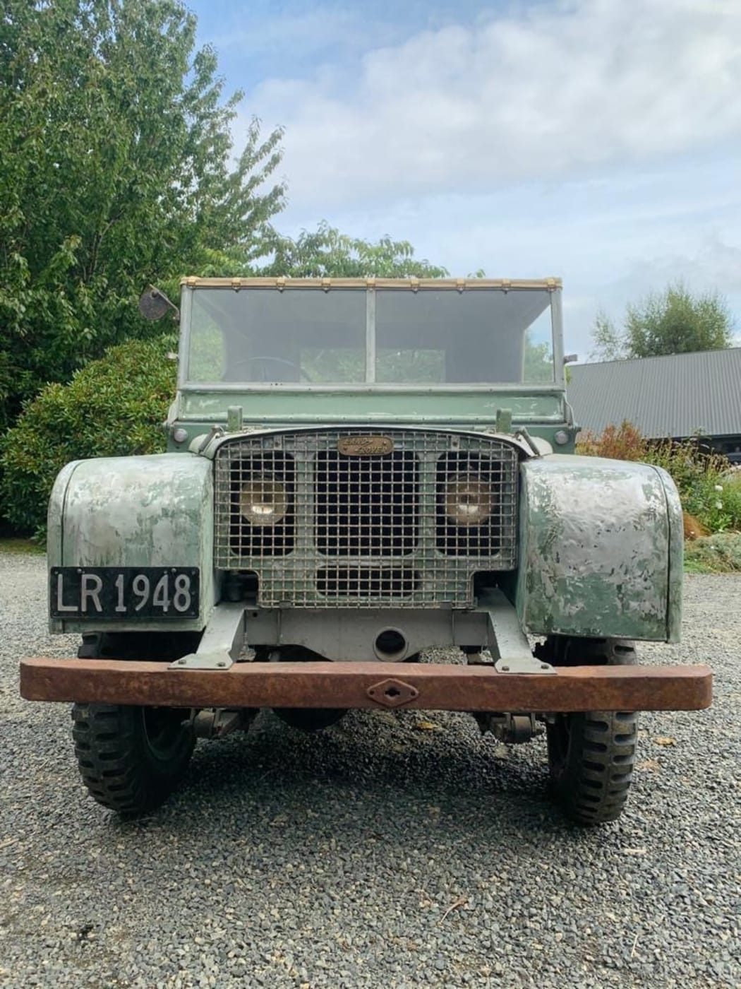 This 1948 Land Rover was the 20th one ever to be made and the first to be brought into New Zealand.