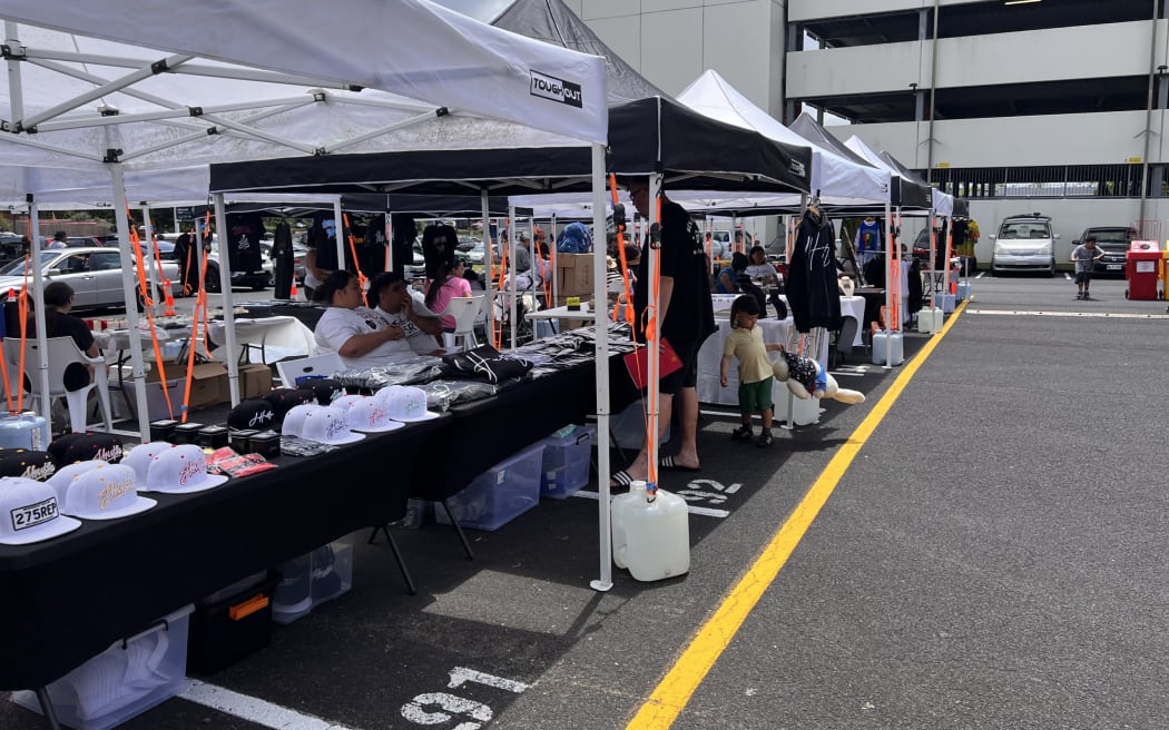 Vendors are supported as there is no fee charged to set up and sell food or merchandise.