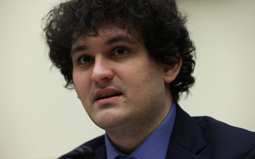 (FILES) FTX's former CEO and founder Sam Bankman-Fried testifies during a hearing before the House Financial Services Committee at Rayburn House Office Building on Capitol Hill December 8, 2021 in Washington, DC. Disgraced cryptocurrency wunderkind Bankman-Fried was sentenced to 25 years in jail on March 28, 2024, following his conviction in one of the biggest financial fraud cases in history. (Photo by ALEX WONG / GETTY IMAGES NORTH AMERICA / AFP)