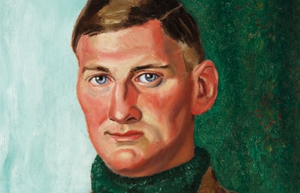 Detail from the cover of "Letters of Denis Glover"