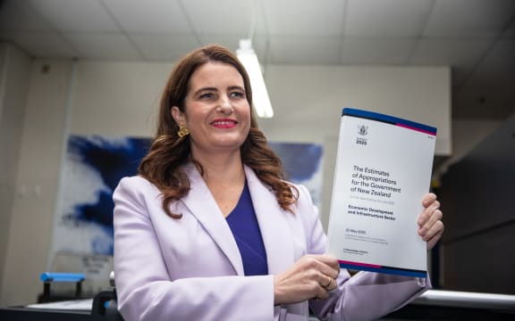 Nicola Willis presents Budget 2025