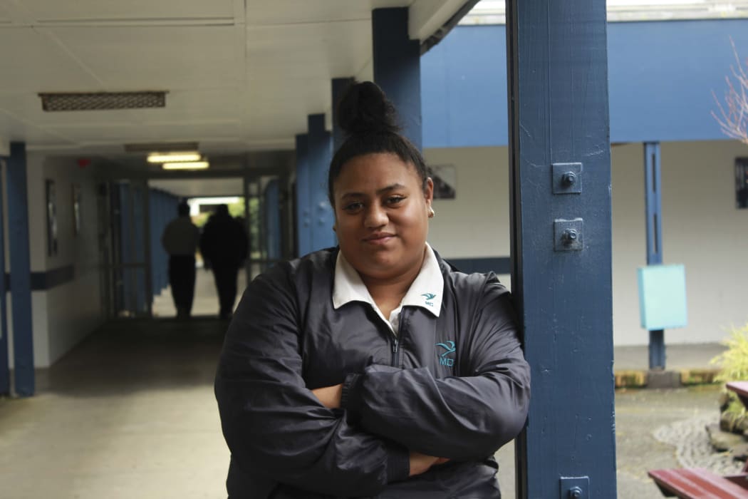 Year 12 Māngere College student Gardenia Lemoa.