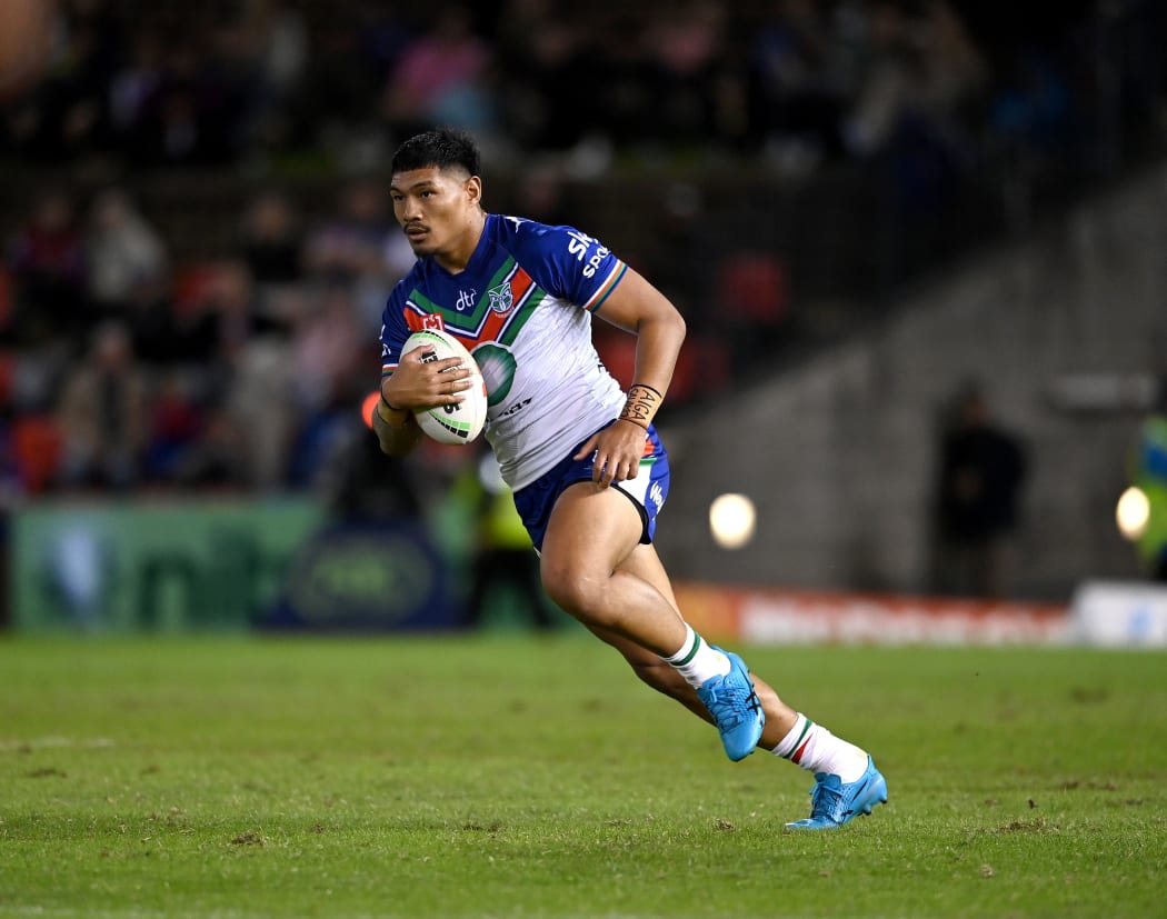 Edward Kosi of the New Zealand Warriors 2023.