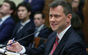 Deputy Assistant FBI Director Peter Strzok speaks during a joint committee hearing of the House Judiciary and Oversight and Government Reform committees