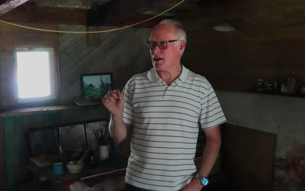 Hundertwasser Foundation representative Richard Smart.