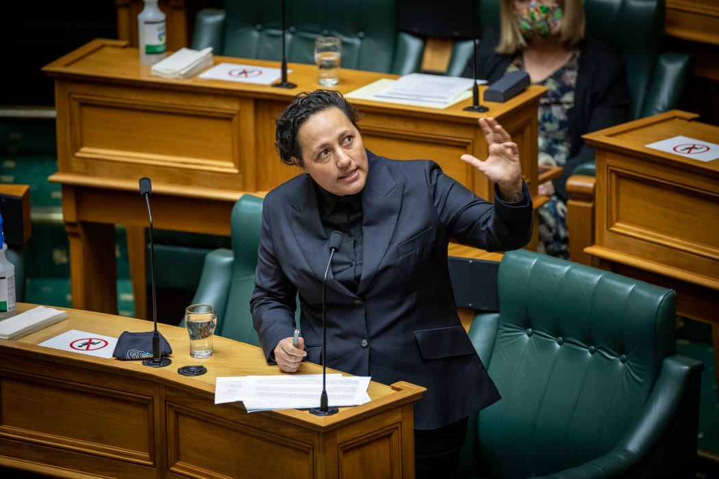 Labour MP Kiri Allan during the General Debate