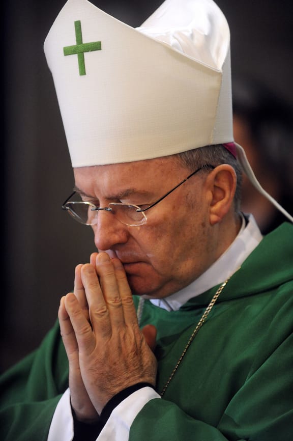 Italian bishop Luigi Ventura. File photo from 2010.