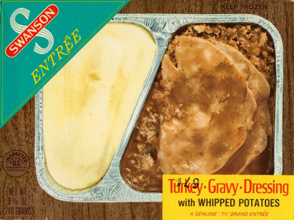 A TV dinner