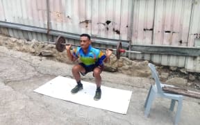The PNG Barramundis have been keeping fit at home during the Covid-19 State of Emergency.
