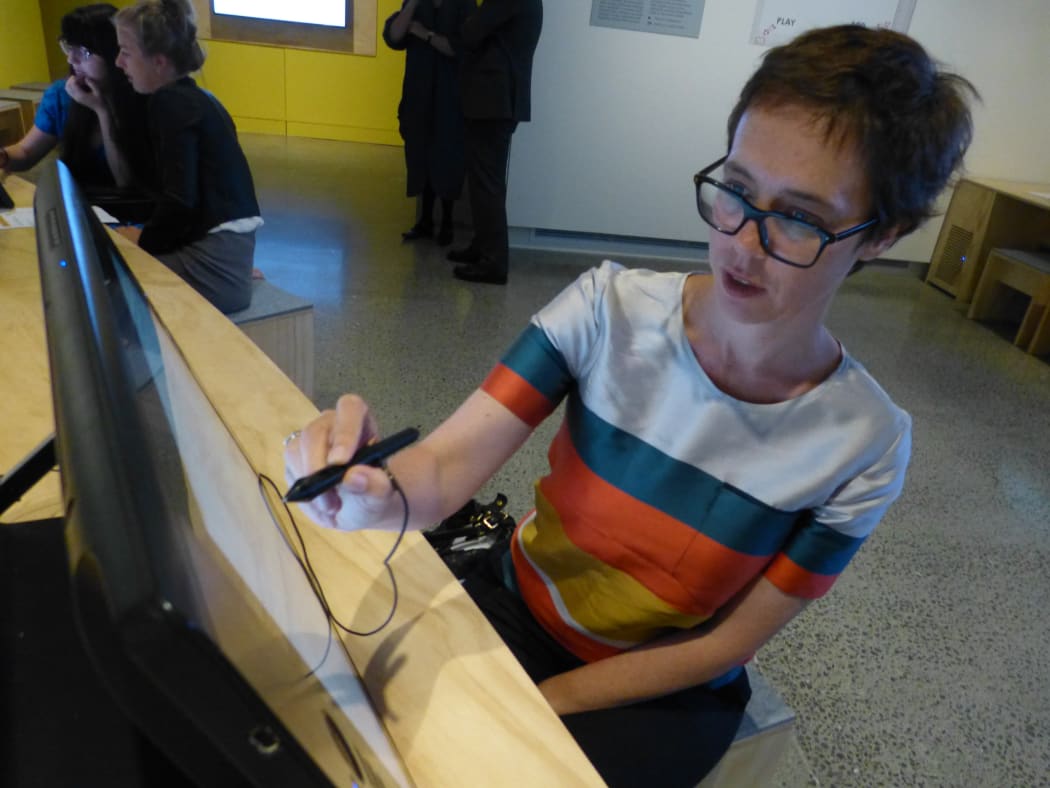 Sarah Tutton, the Australian Centre for the Moving Image's lead curator.