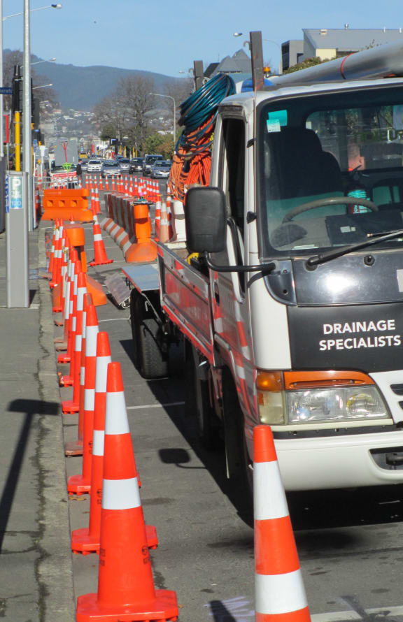 Road works are a daily irritation