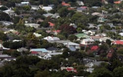 Auckland housing, pictured from Mt Eden.