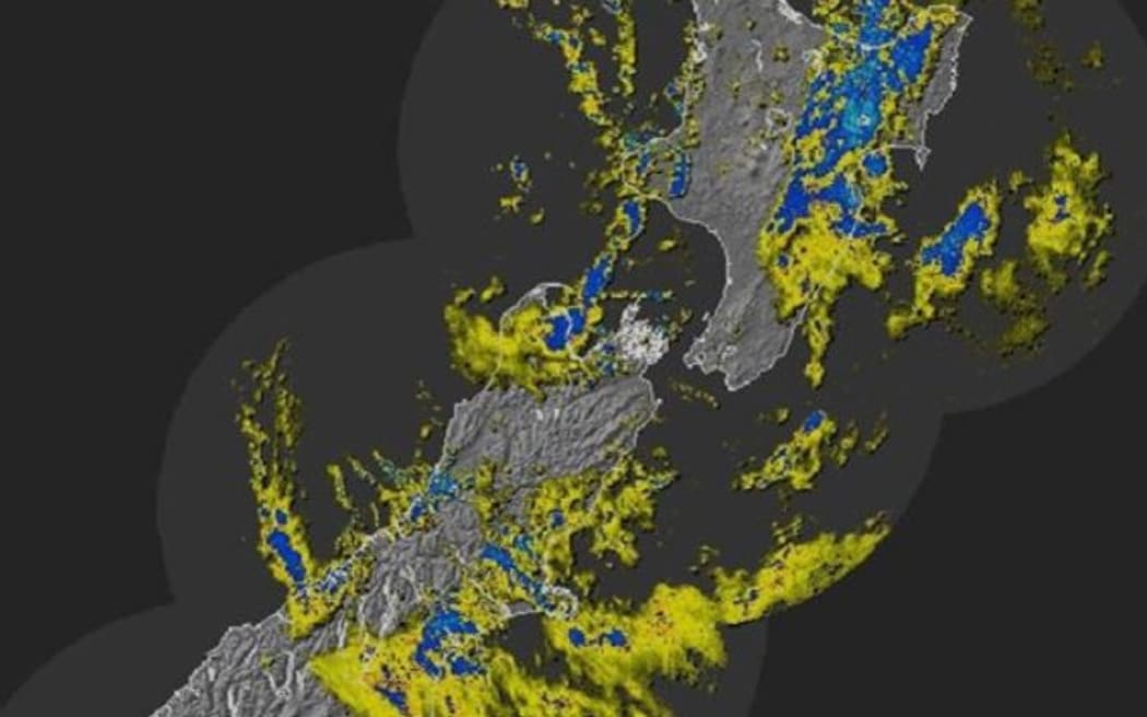 Rain Radar for 12 October