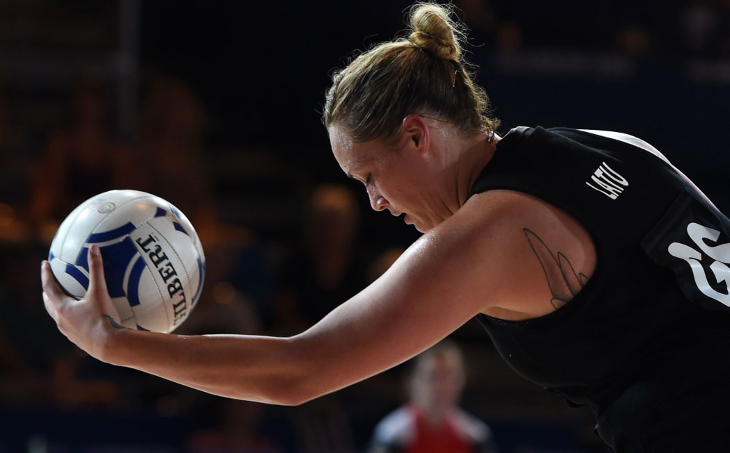 Catherine Latu during a Commonwealth Games match against Malawi.