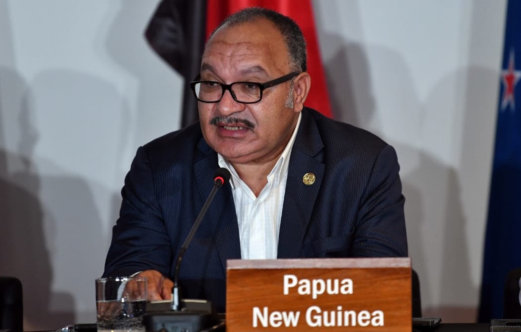 Papua New Guinea Prime Minister Peter O'Neill.