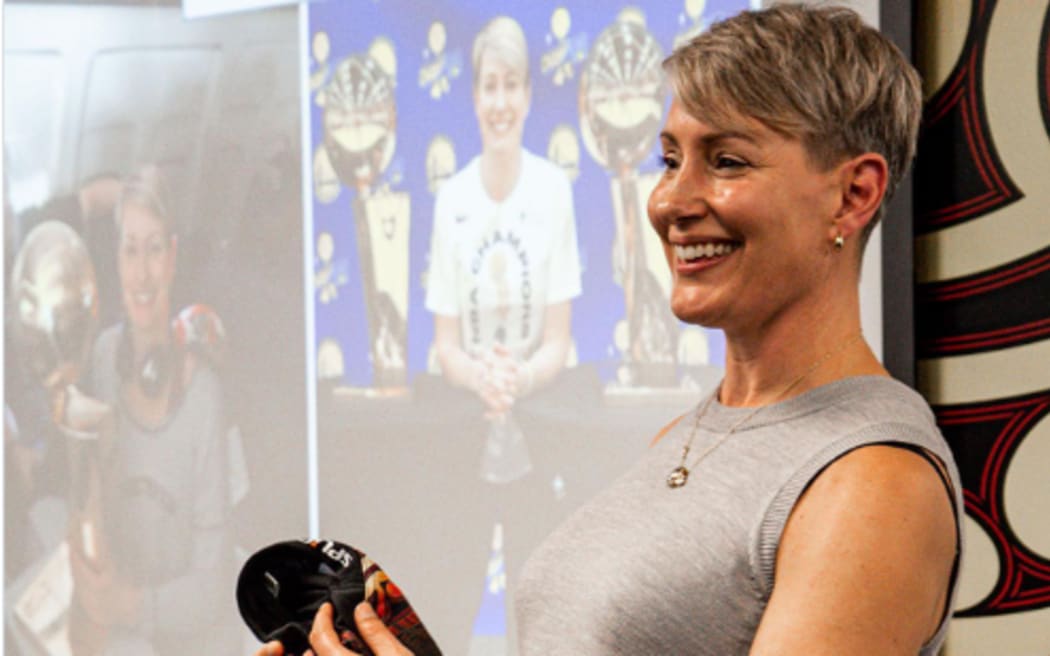 Chelsea Lane gives some insights into elite sport performance at the Chiefs Super Rugby headquarters in 2023.