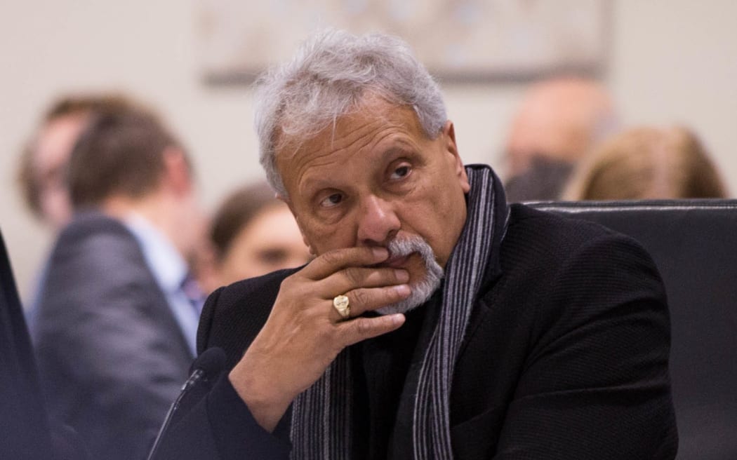 Arthur Anae at the Council development committee meeting about Unitary Plan. 10 August 2016.