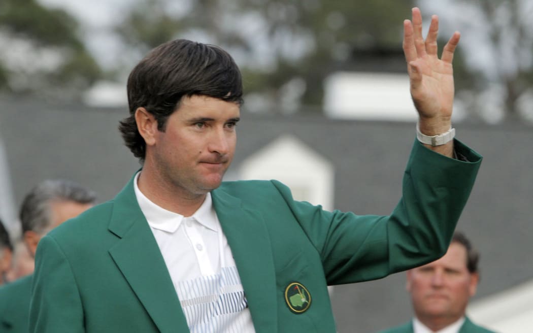 The American golfer Bubba Watson wins 2014 US Masters.