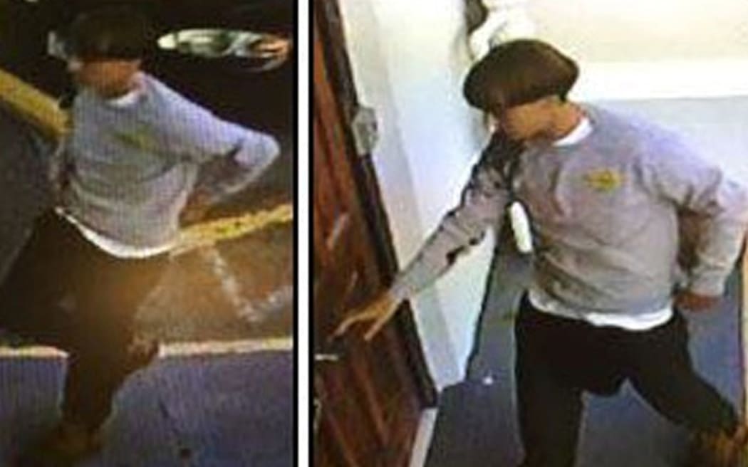 Security camera footage handout released by the Charleston (South Carolina) Police Department following the shooting.