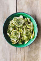 Steamed fennel