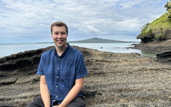Researcher Jaxon Ingold of the University of Auckland.