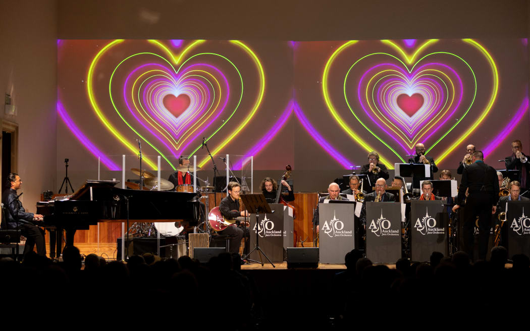 Bollywood Meets Jazz is a musical collaboration between pianist Ben Fernandez and the Auckland Jazz Orchestra.