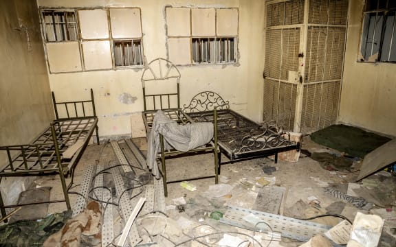 Sednaya Prison in Damascus, Syria, Saturday, November 29, 2025. The visit focuses on transitional justice, judicial conditions under the Assad regime, and missing persons.