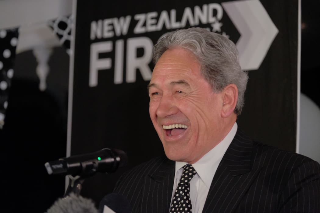 New Zealand First leader Winston Peters is sitting pretty as Kingmaker.