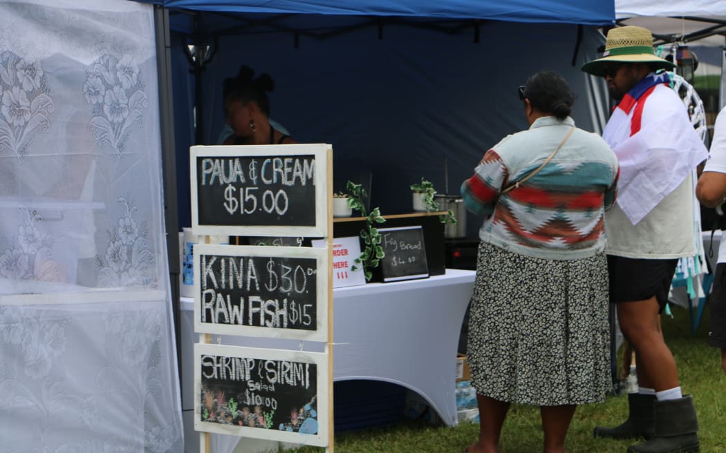 Markets are proving popular for the public at Waitangi.