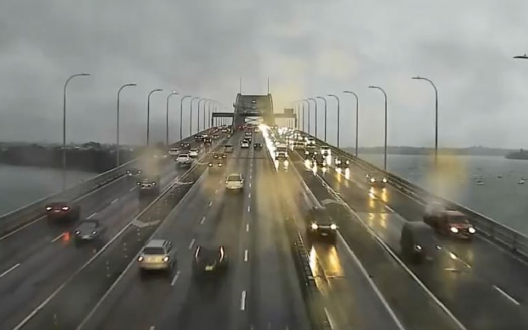 Auckland Harbour Bridge.
