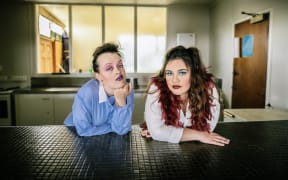 Jaya and Aria (who play Karen and Sharee) in PSUSY