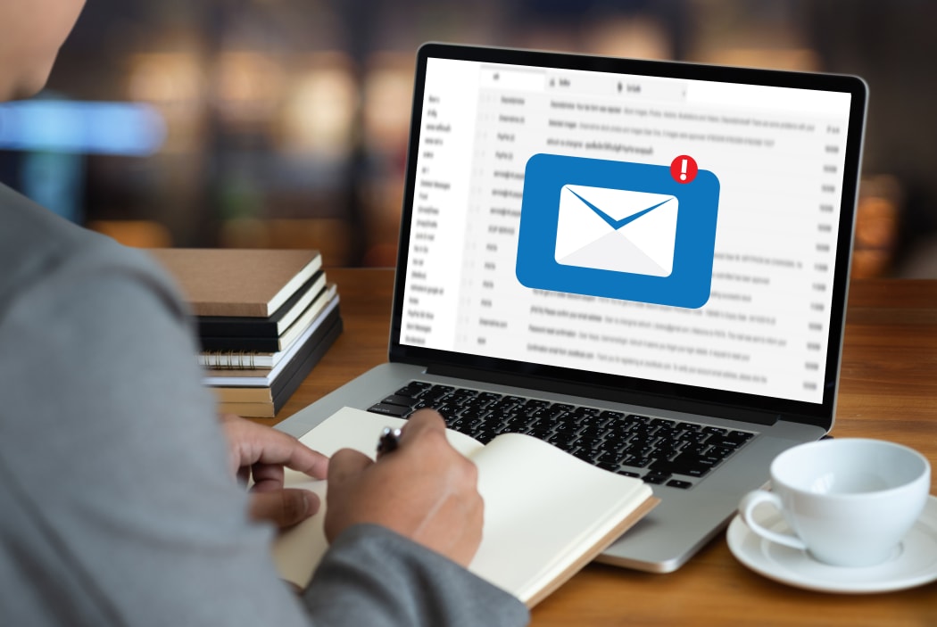 Mail Communication Connection message to mailing contacts phone Global Letters Concept