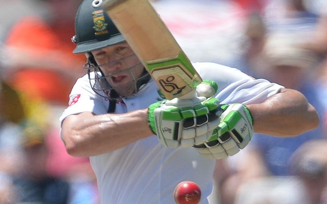 South Africa captain AB de Villiers.
