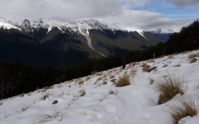 The Mt Robert ranges.