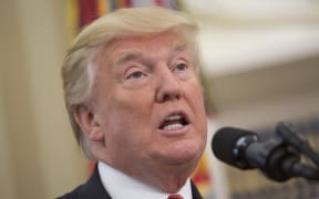 US President Donald Trump