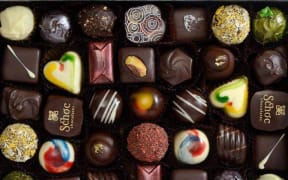 A selection of chocolates
