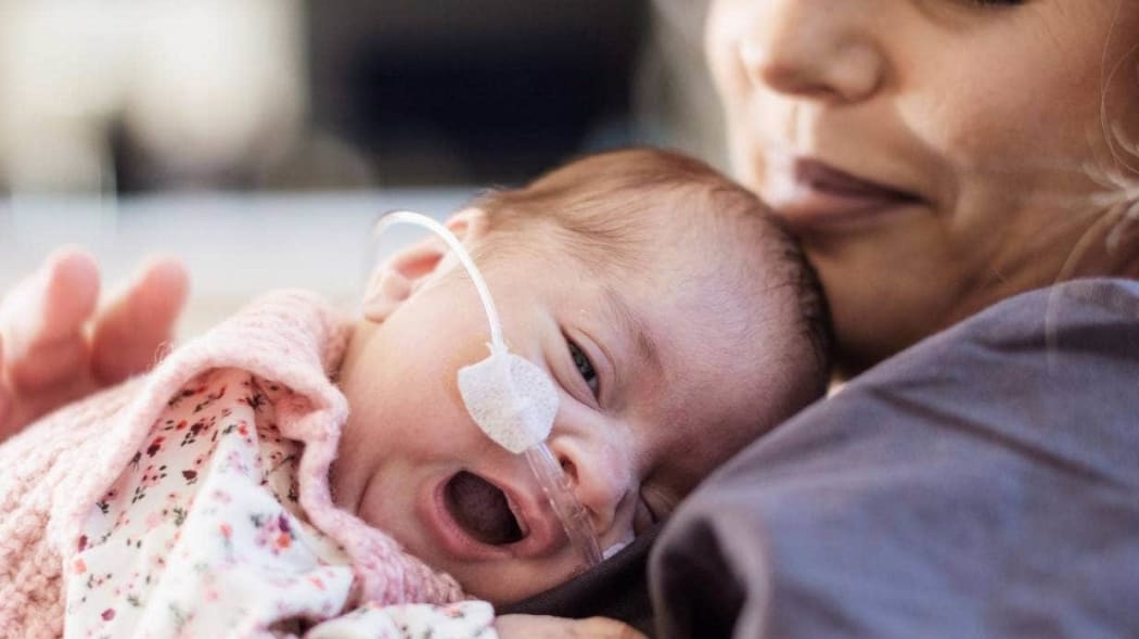 Mai​ FM host K'Lee​ McNabb's​ four-month-old daughter, Honour, who was born prematurely and has been in intensive care after catching RSV,