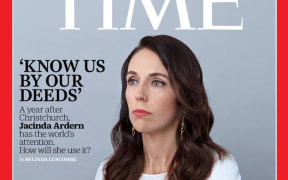 Jacinda Ardern features on the cover of the  2 March issue of TIME magazine.